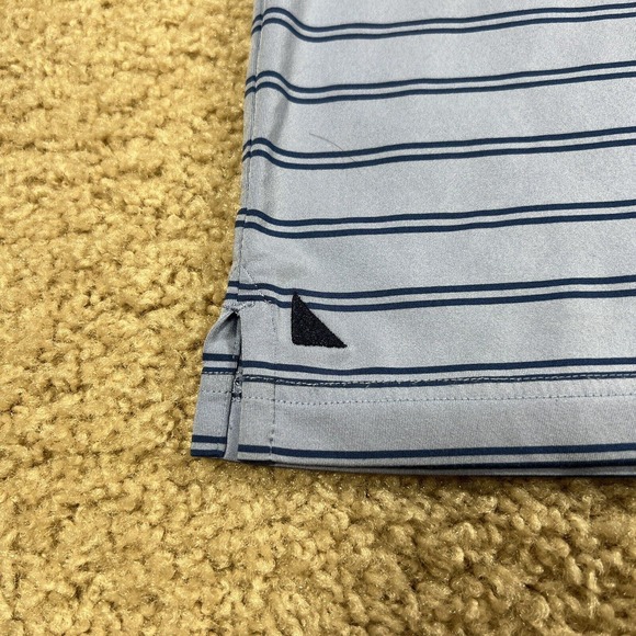 Lot Of 2 UNTUCKit Polo Shirt Men’s XXL 2XL Green Blue Stripes Golf Performance - Picture 13 of 14